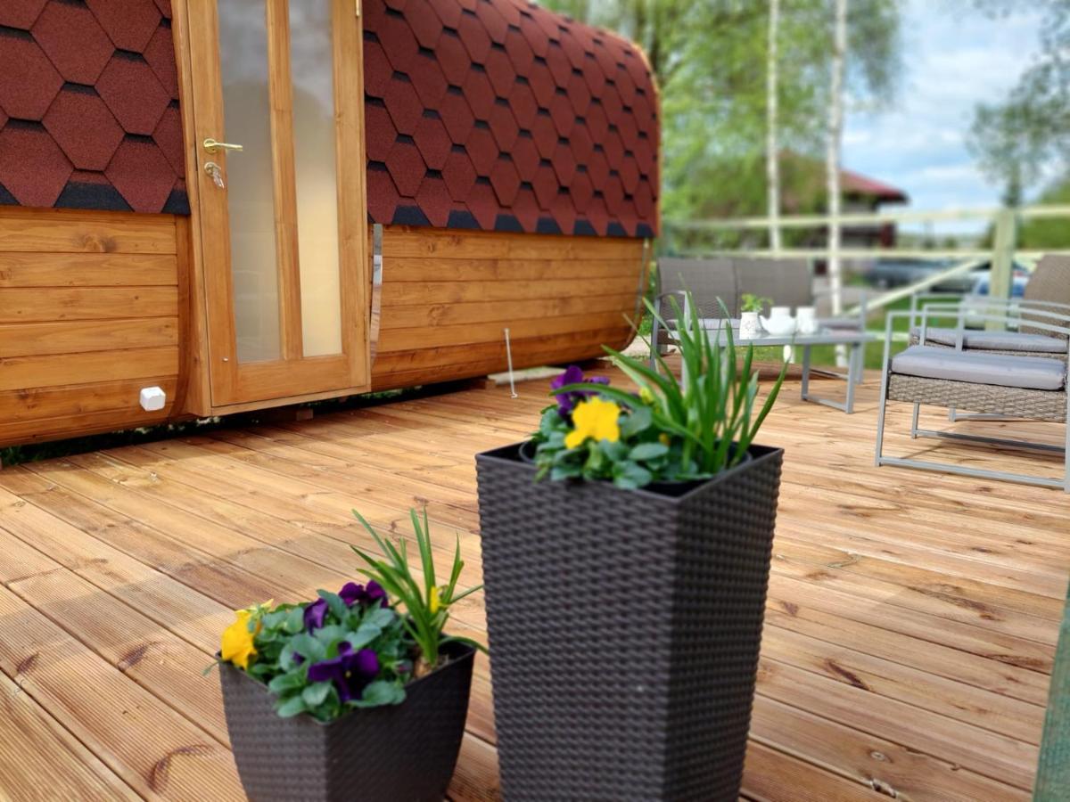 Viesu Nams Zala Sala Hotell Litavniki Exteriör bild